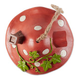 Mushroom Cottage Birdhouse