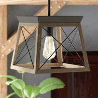 Antique Bronze Dimmable Light Lantern Geometric Chandelier - Distinctive Merchandise