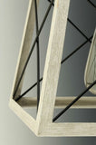 Graphite Dimmable Farm Home Light Lantern Geometric Chandelier - Distinctive Merchandise