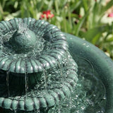 3-Tier Outdoor Bird Bath Water Fountain