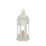 Antique-Style Floral Lantern - Distinctive Merchandise