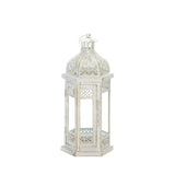 Antique-Style Floral Lantern - Distinctive Merchandise