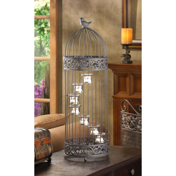 Birdcage Staircase Candle Stand - Distinctive Merchandise