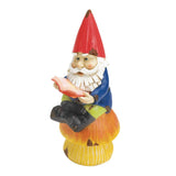 Bookworm Gnome Solar Statue - Distinctive Merchandise