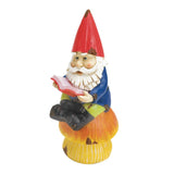 Bookworm Gnome Solar Statue - Distinctive Merchandise