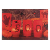 Boo Halloween Led Wall Art - Distinctive Merchandise