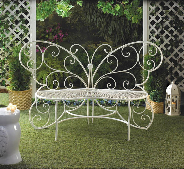 Butterfly Garden Bench - Distinctive Merchandise