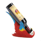 Colorful Parrot Wine Holder - Distinctive Merchandise