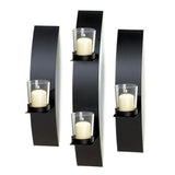 Contemporary Wall Sconce Trio - Distinctive Merchandise