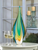 Cool Flame Art Glass Statue - Distinctive Merchandise