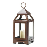 Copper Mini Contemporary Lantern - Distinctive Merchandise