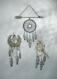 Crescent Moon Dreamcatcher Wall Décor - Distinctive Merchandise