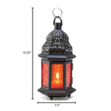 Amber Moroccan Candle Lantern - Distinctive Merchandise