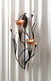Dawn Lilies Candle Wall Sconce - Distinctive Merchandise