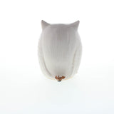 Distressed White Owl Figurine - Distinctive Merchandise