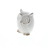 Distressed White Owl Figurine - Distinctive Merchandise