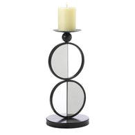 Duo Mirrored Candleholder - Distinctive Merchandise