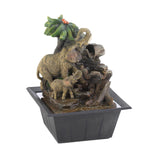 Elephant Family Tabletop Fountain - Distinctive Merchandise