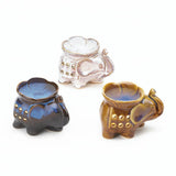 Elephant Oil Warmer Trio - Distinctive Merchandise