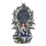 Fairy And Dragon Lighted Figurine - Distinctive Merchandise