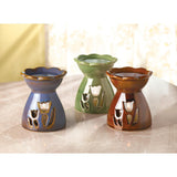 Flower Oil Warmer Trio - Distinctive Merchandise