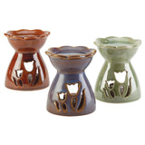 Flower Oil Warmer Trio - Distinctive Merchandise