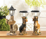 Friendly Squirrels Solar Lamp - Distinctive Merchandise