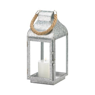 Galvanized Farmhouse Lantern - Distinctive Merchandise