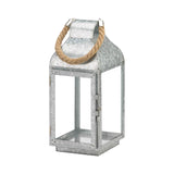 Galvanized Farmhouse Lantern - Distinctive Merchandise
