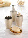 Golden Shimmer Bath Accessories - Distinctive Merchandise