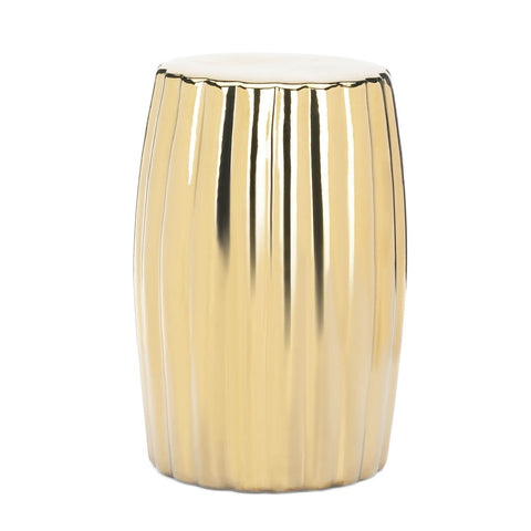 Gold Decorative Stool - Distinctive Merchandise