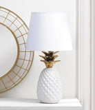 Gold Topped Pineapple Lamp - Distinctive Merchandise