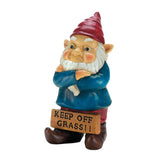 Keep Off Grass Grumpy Gnome - Distinctive Merchandise