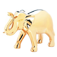 Large Golden Elephant Figure - Distinctive Merchandise