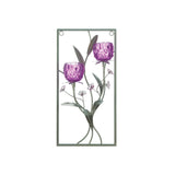 Magenta Flower Two Candle Wall Sconce - Distinctive Merchandise