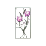 Magenta Flower Two Candle Wall Sconce - Distinctive Merchandise