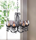 Midnight Elegance Chandelier - Distinctive Merchandise