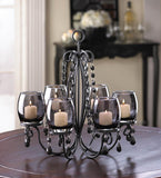 Midnight Elegance Chandelier - Distinctive Merchandise