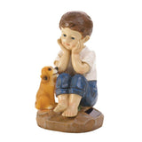 My Pup And I Solar Figurine - Distinctive Merchandise