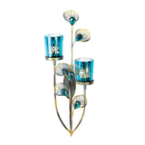 Peacock Plume Wall Sconce - Distinctive Merchandise