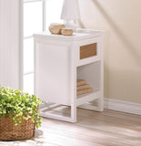 Perfect White Side Table - Distinctive Merchandise