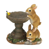 Playful Bunnies Bird Feeder - Distinctive Merchandise