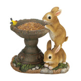 Playful Bunnies Bird Feeder - Distinctive Merchandise