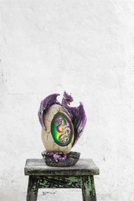 Purple Dragon Egg Statue - Distinctive Merchandise