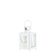 Small White Horizon Lantern - Distinctive Merchandise