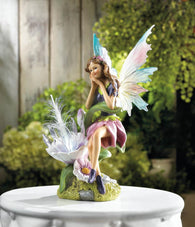 Solar Fairy With Flower - Distinctive Merchandise