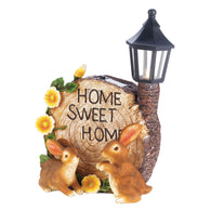 Solar Home Sweet Home Bunnies - Distinctive Merchandise