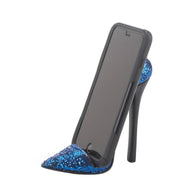 Sparkle Blue Shoe Phone Holder - Distinctive Merchandise