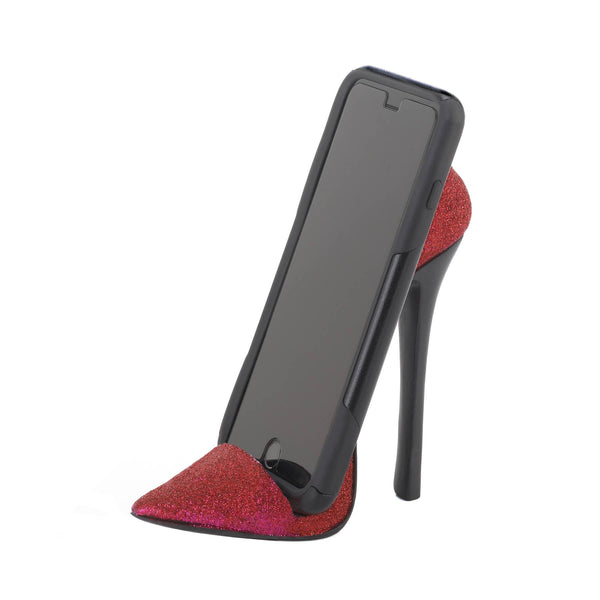 Sparkle Red Shoe Phone Holder - Distinctive Merchandise