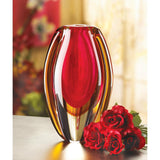 Sunfire Glass Vase - Distinctive Merchandise